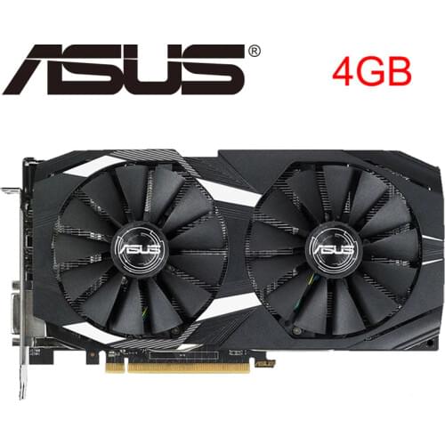 ASUS Video Card GTX 1050 Ti 4GB 128Bit GDDR5 Graphics Cards for nVIDIA Geforce GTX 1050Ti Used VGA Cards stronger than GTX 750