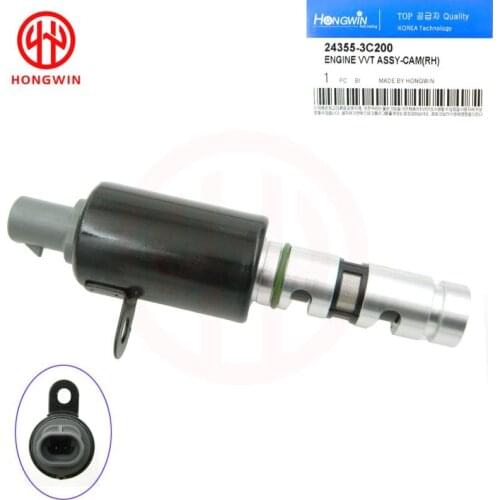 Exhaust Valve VVT oil control Solenoid 24355-3C200 for Hhyundai Veracruz Azera Santa Fe Kia AMANTI SEDONA 2007-2012