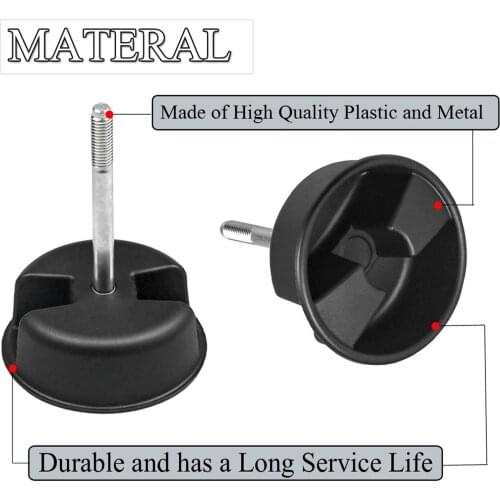 Hard Top Mounting Screw Knob Replacement for Jeep Wrangler JK 2dr Unlimited 4dr 2007-2018 1CJ57DX9AC 99172