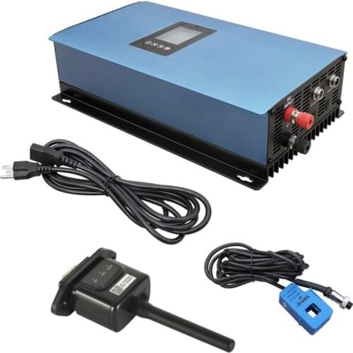 1000W Solar Grid Tie Inverter DC 22V-65V or 45V-90V to AC110V/ 230V Auto MPPT Pure Sine Wave with limiter/wifi optional