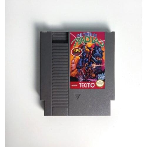 The Tower of Radia For 8 Bit Video Game Console 72 pins Game Cartridge Card