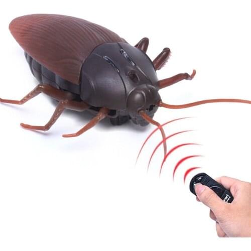 Infrared Remote Control Insect Toys Simulation Spider Ants Cockroaches Electric RC Toy Halloween Gift For Adult Prank Insects