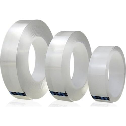 1M/2M/5M Nano Magic Tape Double Sided Tape Transparent No Trace Reusable Waterproof Adhesive Tape Cleanable Home gekkotape