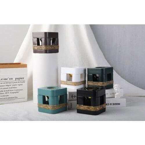 F2021 New Arabic Resin Incense Burner Muslim Ornaments Middle East Ceramics Incense Holder for Tea Yoga Room Diffuser Home Decor