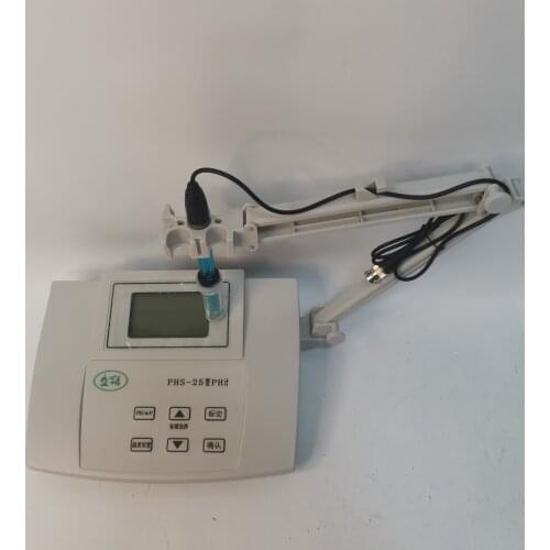 PHS-25 Medical lab accuracy digital benchtop PH meter tester for chemical