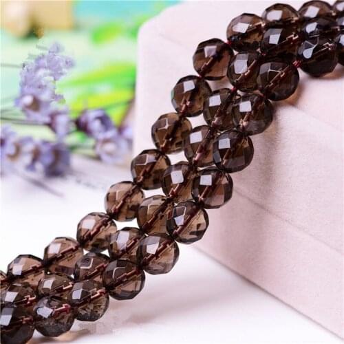 RONGQING 1Pack 64 Faceted Fashion Crystal Spacer Beads Handmade Jewelry Gift for Sisters and Friends cordon bijoux DIY