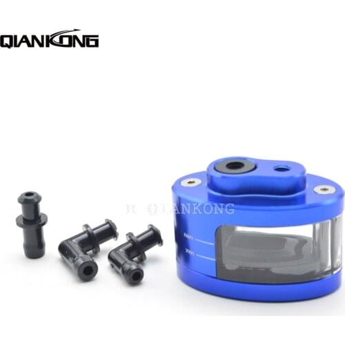 R QIANKONG CNC Brake Fluid Cup Universal Scooter Reservoir Oil Cup Dirt Bike for Honda Yamaha Suzuki Kawasaki Ducati BMW R1200GS