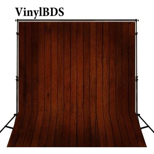 VinylBDS Photography Backdrops Dark Wood Wood Brick Wall Backgrounds For Photo Studio Ntzc-011
