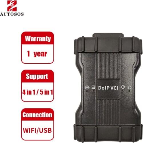DoIP VCI All Car Diagnostic Tools Support The Original Diagnosis System Of Each Original Model 5-in-1 Original Diagnosis Scheme