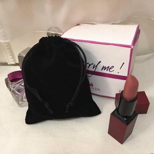 High quality drawstring velvet bag custom 7*9cm jewelry storage and packaging bag pouch gift dust bag