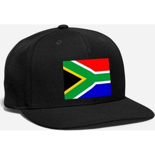South Africa Country Flag Patch Embroidery ZA Emblem Arm Of Coats Tshwane Bloemfontein Cape Town Unisex Adjustable Snapback Cap