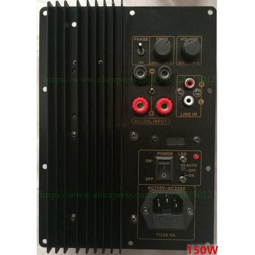 150W 110V~220V 2.0 channel heavy subwoofer TDA8950 Subwoofer digital dual-channel Active Power Amp Board