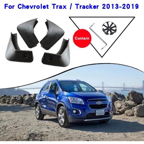 Car Fender Accessories For Chevrolet Trax Tracker 2013-2019 Mudguards Splash Guards Fender Mudflaps Car Fender Mud Flaps