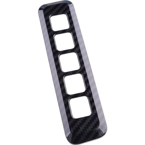 Beler Door Lock Pillar Post KeyPad Entry Cover Trim Fit for Ford F150 Raptor 2015-2017 2018 2019 2020 Carbon Fiber Style ABS