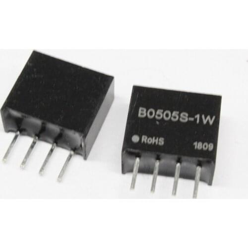 Free shipping, 1PCS DC-DC Isolation Power Module B0505S-1W B0505S B0505 SIP-4 5V to 5V