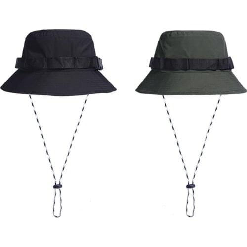 Clape Waterproof Bucket Hat Summer Men Women Boonie Hat Outdoor UV Protection Brim Panama Safari Hunting Hiking Fishing Sun Hat