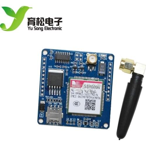 GPRS SIM800A module SMS industrial development board 51/STM32 routine nanosim card