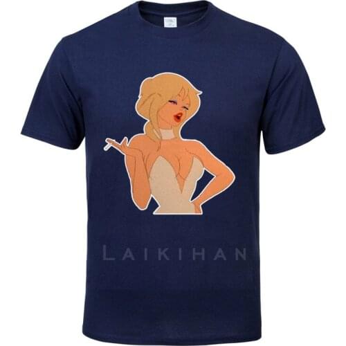 High holli would Cotton Short Sleeve Solid Color O-neck T-shirt Tops Tee Customized Print Your Own Design Printed Unisex Tshirt