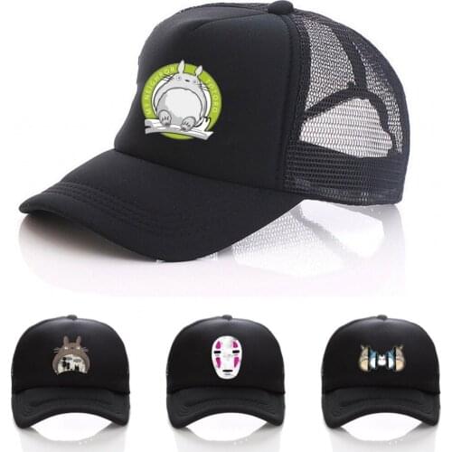 Anime Studio Ghibli My Neighbor Totoro adults baseball Snapback adjusted mesh cap Hip Hop hat For Men Women