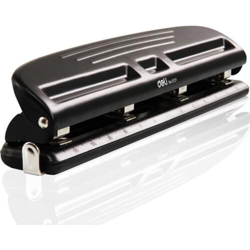 Metal 4 Hole Punch Adjustable A2 A3 A4 Paper Cutter Puncher Scrapbooking DIY Tools School Office Binding Stationery