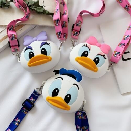 Disney cartoon kindergarten boys and girls mini bags cute princess shoulder bag children messenger bag kids cartoon coin purse