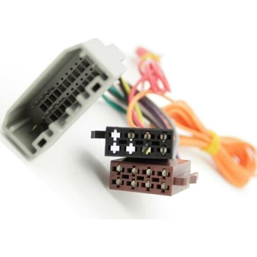 Msanzeo ISO Radio Wiring Harness Adaptor Cable for Jeep Commander XK Wrangler JK Grand Cherokee Patriot Compass Wrangler