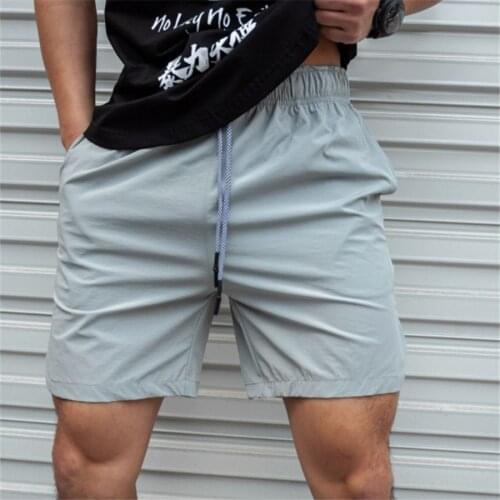 New Quick-drying Sports Shorts Mens Breathable Training Fitness Shorts Summer Sweat-absorbing Casual Outdoor Five-point Pants