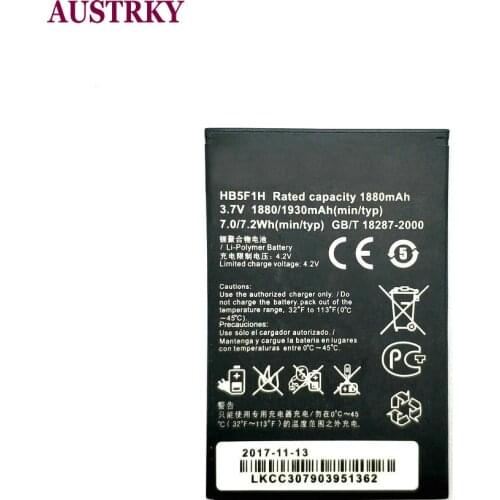 New HB5F1H Battery For huawei Honor U8860 Glory M886 Mercury Cricket Phone 1930mAh Battery