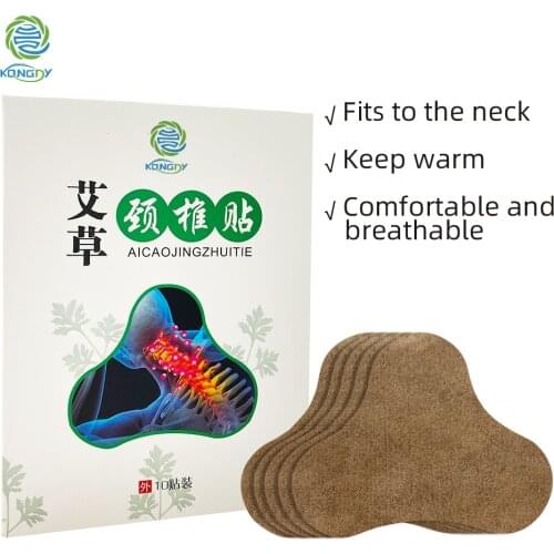 KONGDY 20 Pcs Cervical Spine Pain Relief Patch Natural Wormwood Pain Relief Plaster Neck Pain Sticker Joint Ache Pain Relieving
