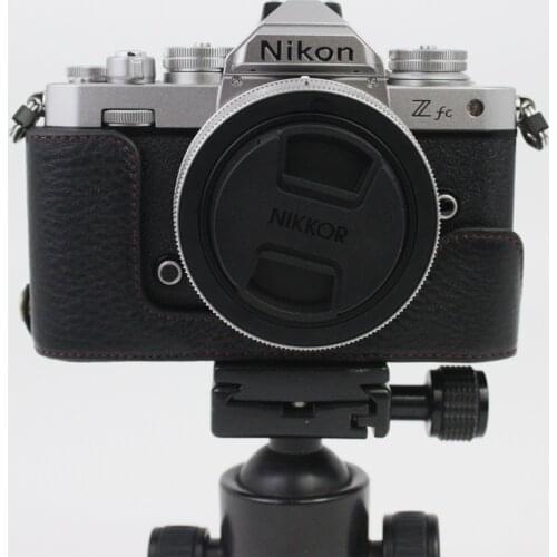 Suitable for Nikon zfc retro camera bag zfc leather protective sleeve zfc handle half set base shell