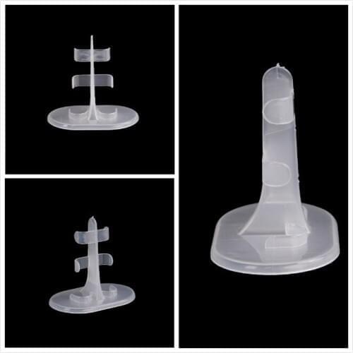 5/10pcs Clear Doll Stand Display Holder For Girl Dolls Stands Doll Accessories Doll Support Leg Holders Transparent