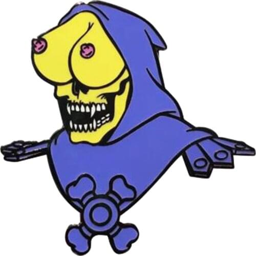 Skeletor Pin