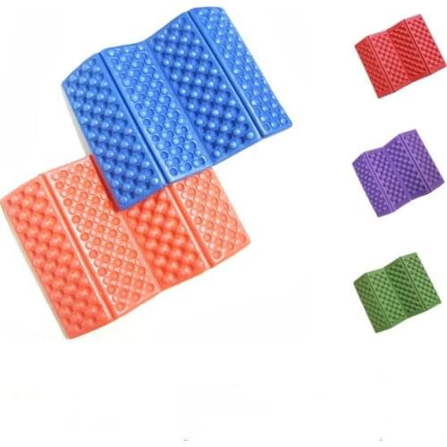 LOOGU Camping Mat Outdoor Folding Waterproof Light Hiking Picnic Damp Proof Sitting Cushion Foam Beach Trekking Tourist Mats