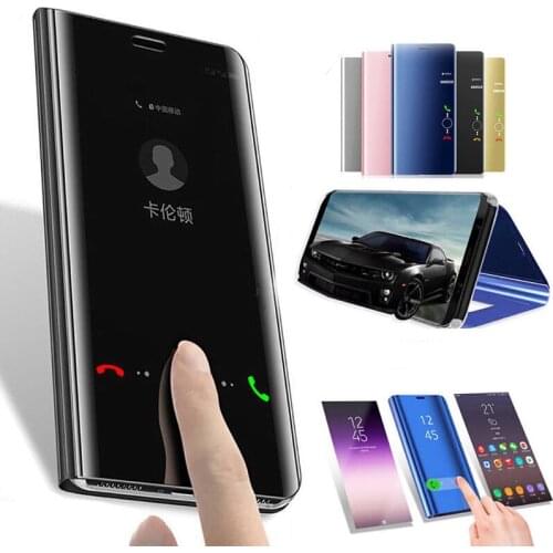 Mi9t case smart mirror flip case for xiaomi mi 9t 9 9se cover stand cases For Xiaomi mi9 mit9 pro mi9se mi 9 t se