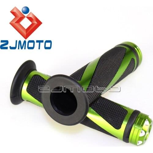 7/8" Universal Motorcycles Handle Grips For Kawasaki Ninja 250R 600R ZR6R ZR7R ZX10 ZX11 Grips