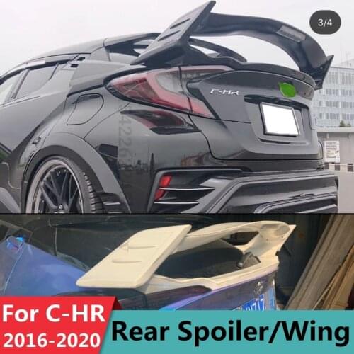 Rear Spoiler Back Wing Tail For Toyota CHR C-HR 2020 2016 2017 2018 2019 Car Tuning Decoration Accessories Body Kit