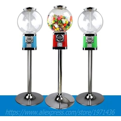 Factory Wholesale Price Token Coin Operated Mini Arcade Games Bouncy Ball Candy Gashapon Capsules Toy Vending Machine