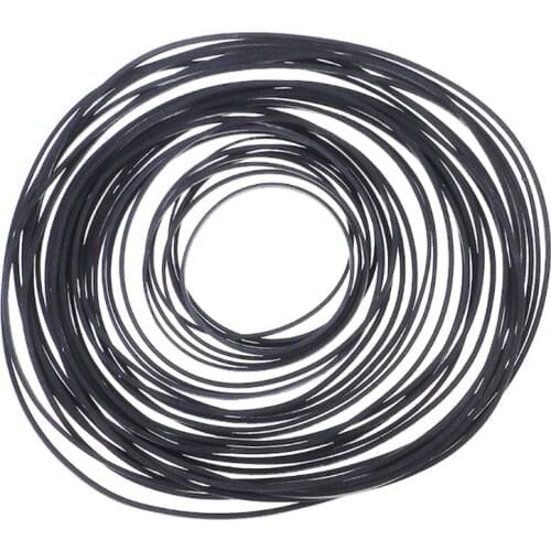 0.5mm 60Pcs 40-100mm Mix Cassette Tape Machine Square Belt Universal