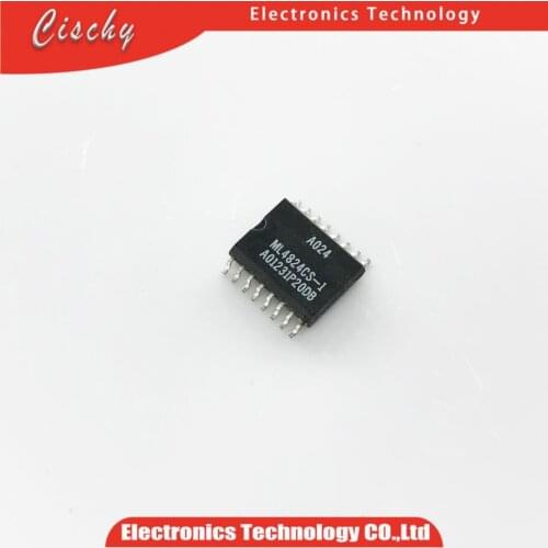 10pcs/lot ML4824CS1 ML4824CS2 ML4824CS ML4824CS-1 ML4824 ML4824IS1 SOP-16 cischy