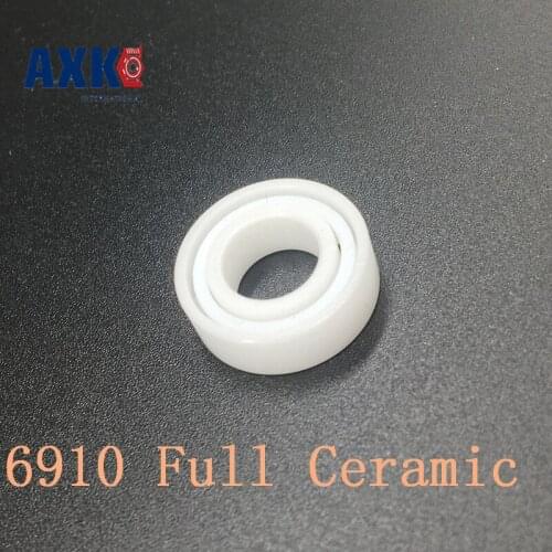 2021 Rodamientos Rolamentos Axk 6910 Full Ceramic Bearing ( 1 Pc ) 50*72*12 Mm Zro2 Material 6910ce All Zirconia Ball Bearings