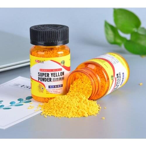 Aquarium Fish Tank Instant Yellow Powder For Ornamental Fish Prevent Infection Medicine For Injured