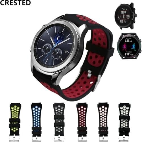Gear S3 Frontier strap For Samsung Galaxy watch 46mm 22mm watch band strap S 3 Classic correa bracelet huawei watch gt strap