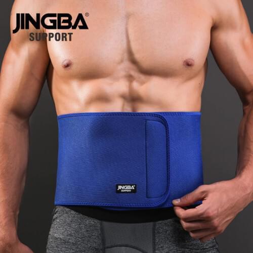 JINGBA SUPPORT Waist trimmer Slim fit Abdominal Waist sweat belt musculation abdominale Back Waist Support Sports protective