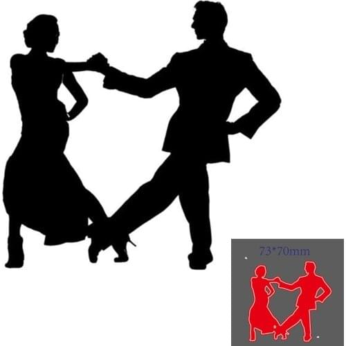 Metal Cutting Dies Cut Mold dancing Decoration Scrapbook Paper Craft Knife Mould Blade Punch Stencils