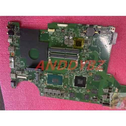 MS-16J51 VER 1.0 for MSI MS-1795 MS-16J5 GE62 GE72 PE60 PE70 LAPTOP motherboard I7-6700HQ AND GTX960M DDR4 100% working OK