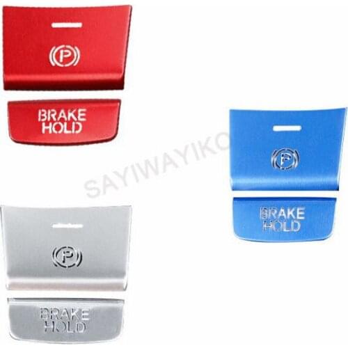 New Aluminum Electronic parking brake automatic parking button cover For VEZEL HRV XRV 2014-2020 CAR STYING