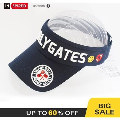 New PG High Quality Unisex Golf Hat Leisure Sport Empty Top Sun Hat Embroidered Sports Golf cap