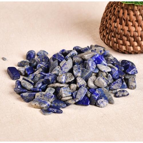 Natural Blue Lapis Lazuli Quartz Crystal Polished Gravel Specimen natural stones and minerals Fish Tank stones