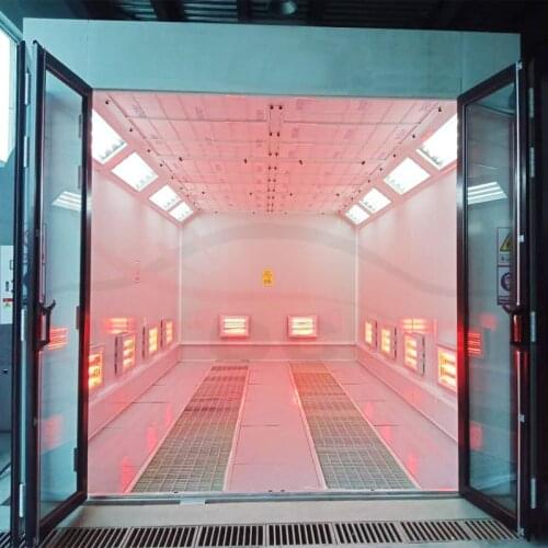 Spray booth/cheap auto spray paint booth/painting chamber Infrared heater electric spray booth car paint cabin painting room