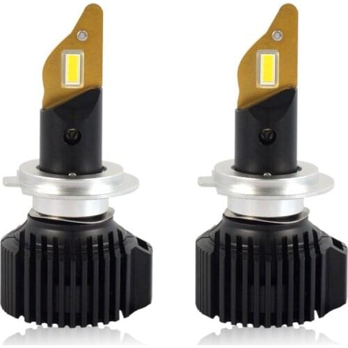 Raych H7 Led Canbus Headlight No Error Bulb H4 Led Coche Bulb 12V 6000K White 100W 15000Lm